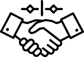Close up of Holographic Handshake over Circuit Board vector