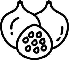 Close up of Pomegranate Seeds vector