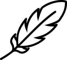 Floating white feather vector