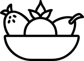 Fruit Basket Frame vector