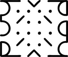 Geometric Patterns Calendar vector