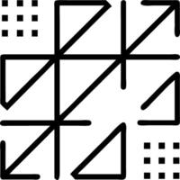 Geometric Patterns Calendar vector