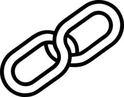 Glossy Chain Links with Copy Space vector