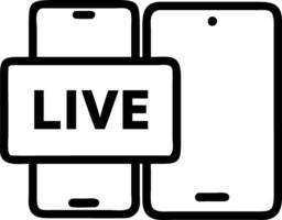 Glossy digital devices showing results vector