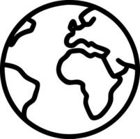 Glossy Earth with Copy Space vector