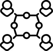 Glossy Network Icons with Copy Space vector