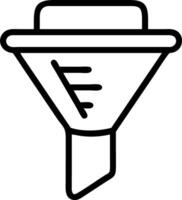 Glossy prediction funnel with integrity filter vector