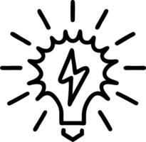 Glowing abstract energy bursts representing innovation in management vector