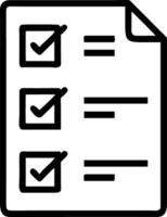 Holographic ballot with policy checkboxes vector