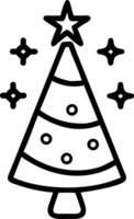 Holographic Christmas Tree vector