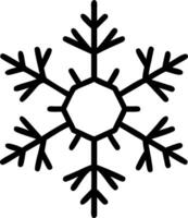 Holographic Snowflake Frame vector