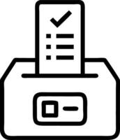 Holographic voting machine with audit trail vector