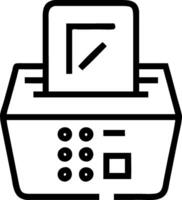 Holographic voting machine interface vector