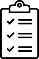 Isolated of a clipboard and checkmark with the word Checklist vector