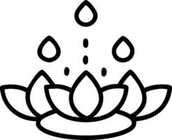 Loy Krathong with Floating Flowers vector