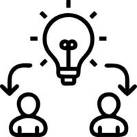 Marketing team candidly brainstorming with digital tools vector
