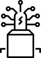 Neural linked voting booth vector