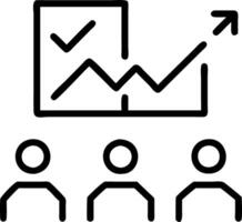 Plain backdrop with floating poll accuracy meters vector