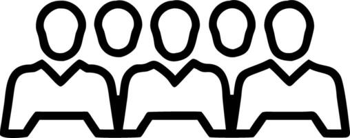 Plain gradient with silhouetted politicians vector
