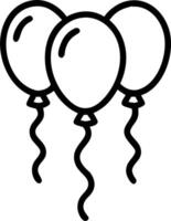 Plain White Balloon Drop vector