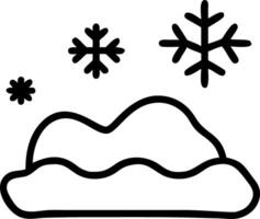 Plain White Snow Background vector