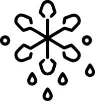 Plain White Snow Background vector