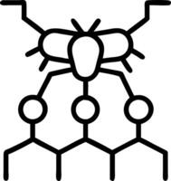 Poll worker ant colony organization frame vector