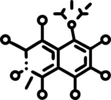 Quantum Computing Drug Design vector