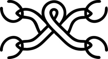 Red Thread Connection vector