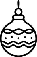 Santas Floating Christmas Ornament vector