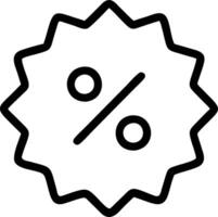 Soft abstract percentage symbol bokeh vector