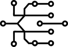 Vote count circuit board vector