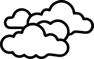 White clouds on plain sky vector