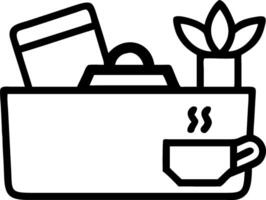 White self care toolbox vector