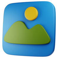 Immagine icona. grafico design. 3d icona illustrazione. 3d design stile. 3d interpretazione png