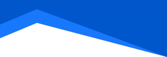 Header shape background for website design. Blue border for banner. Abstract divider for bottom or frame of template and web page. Presentation wavy and curve separator. png