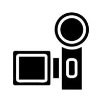 Camera Icon, Concept of Filmmaking, Recording, and Cinematography. vector