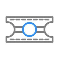 Ticket icon. Concept of access, admission, and entertainment. vector