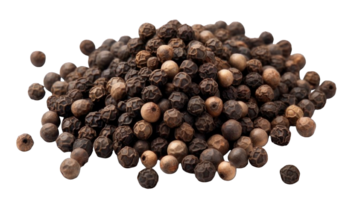 Collection of . Peppercorn, isolated on a transparency background. png