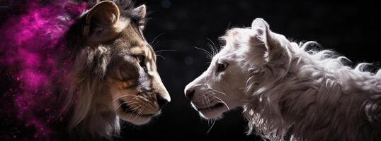 Fierce feline encounter photo