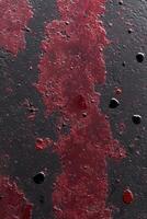 Grunge abstract red and black background texture photo