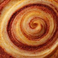 Swirling pattern of warm colors photo