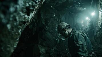 coal mine worker photo