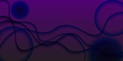 Abstract dark blue shadow wave background with simple shape elements. Purple colorful design in the background. Elegant concept. vector