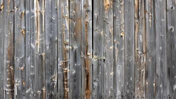 A close up of a wooden wall with some paint on it photo