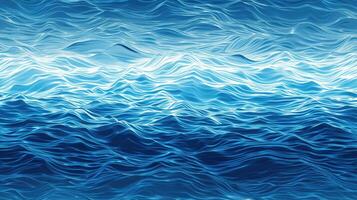 Abstract ocean waves background photo