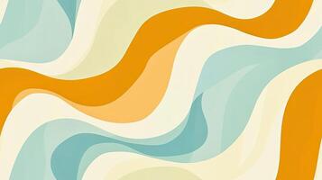 A colorful abstract background with waves photo