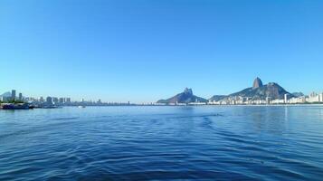 A view of the city of rio de janeiro, brazil photo