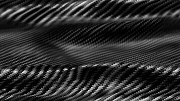 A black and white photo of a fabric