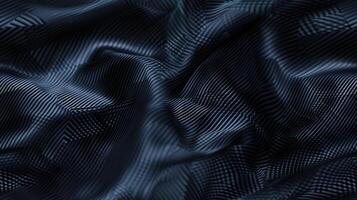 A black and white fabric with a pattern photo